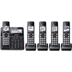 An image of Panasonic Cordless Phone with Advanced Call Block, another exciting unit among the best cordless phones 