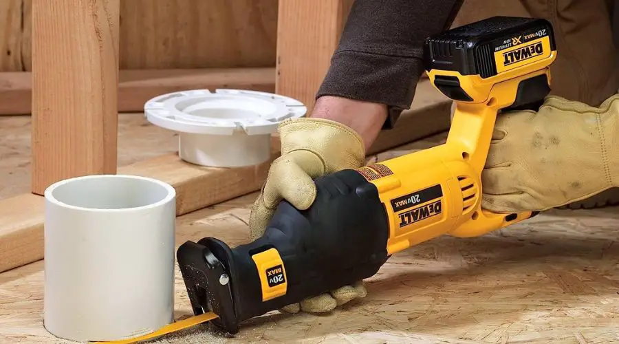 A picture showing DEWALT 20V MAX Reciprocating Saw, one of the best cordless reciprocating saw model