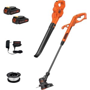 A picture showing BLACK+DECKER 20V MAX* POWERCONNECT 10 in. 2in1 Cordless String Trimmer/Edger, one of the best cordless string trimmer 