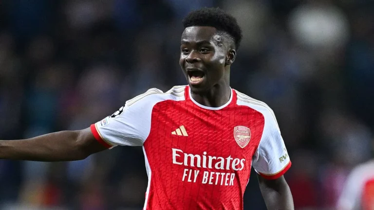 Bukayo Saka/Getty Images