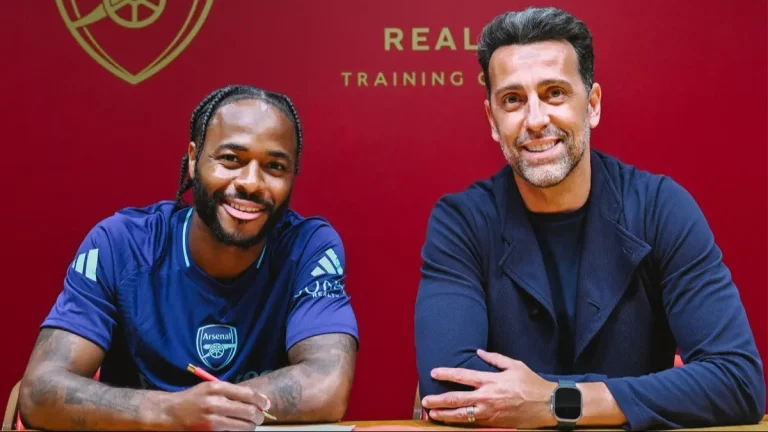 Raheem Sterling with Edu Gaspar/Getty Images