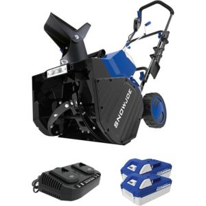 Another low budget model among the best cordless snow shovel is Snow Joe 24V IONMAX Cordless Snow Blower with Electric Engine Type for Yard, Lawn