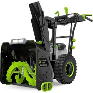 A picture showing EGO Power+ SNT2400 24 in. Self-Propelled 2-Stage Snow Blower, another excellent unit among the best cordless snow blower 